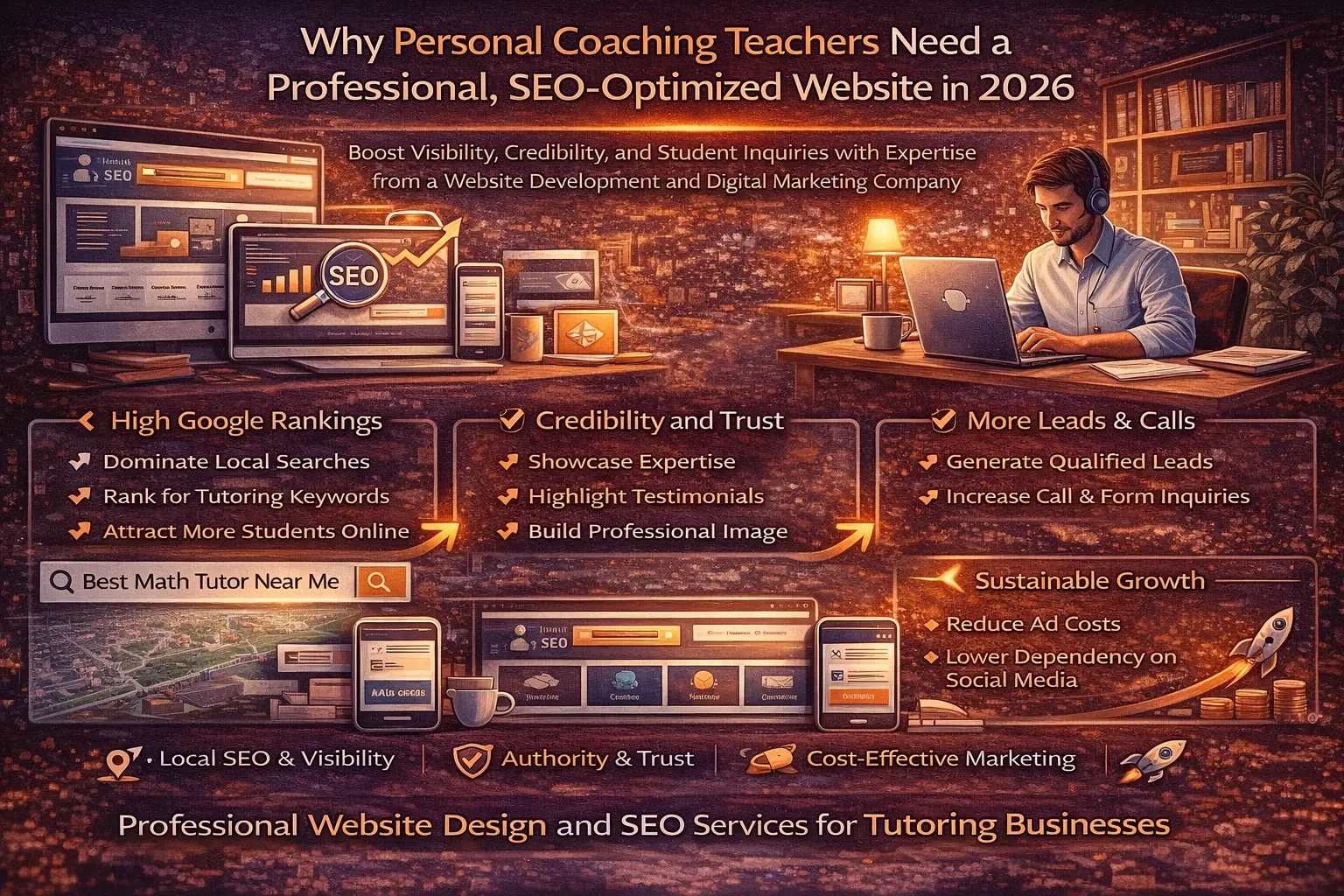 Why Personal Coaching Teachers Need a Professional, SEO-Optimized Website in 2026