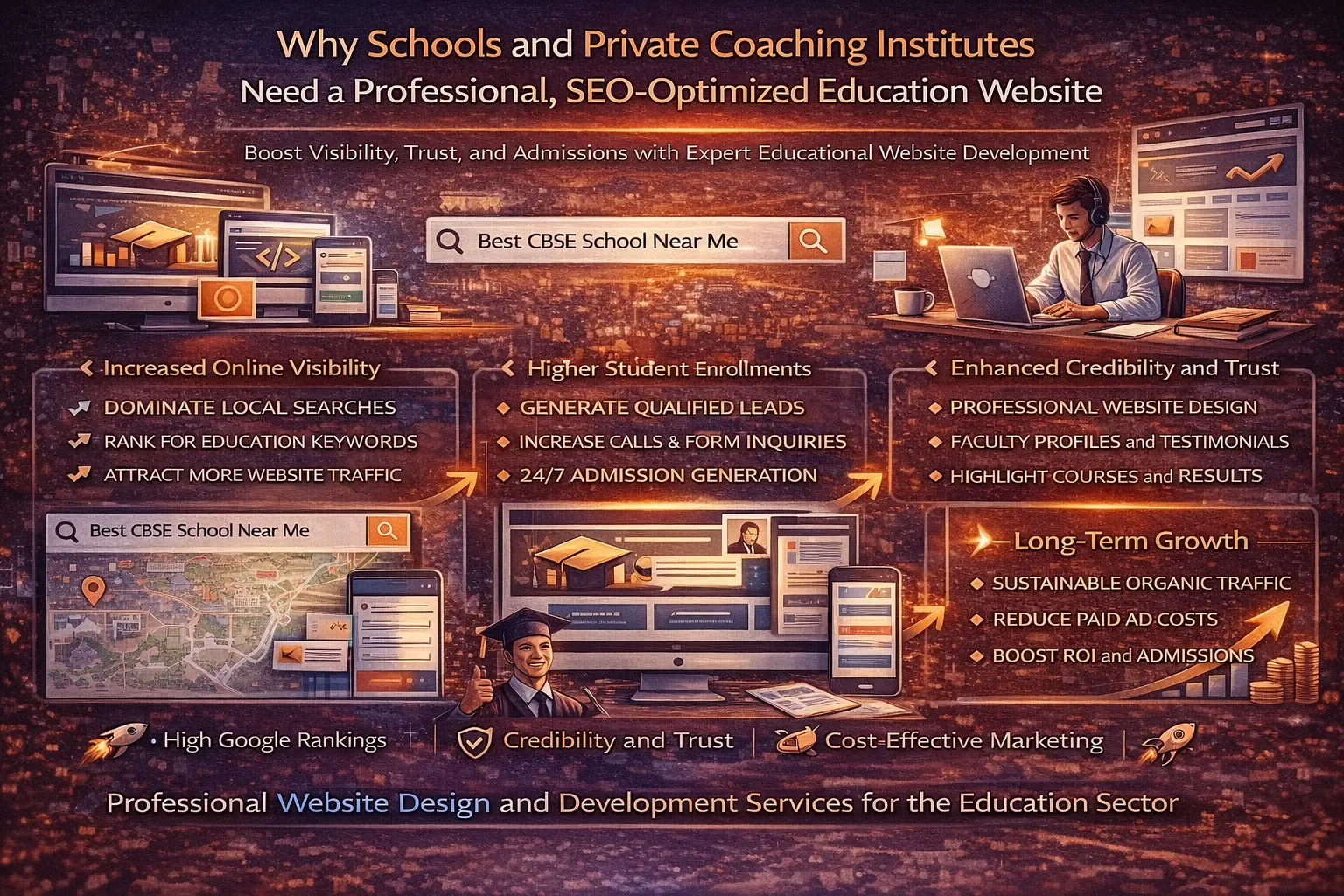 Why Schools and Private Coaching Institutes Need a Professional, SEO-Optimized Education Website