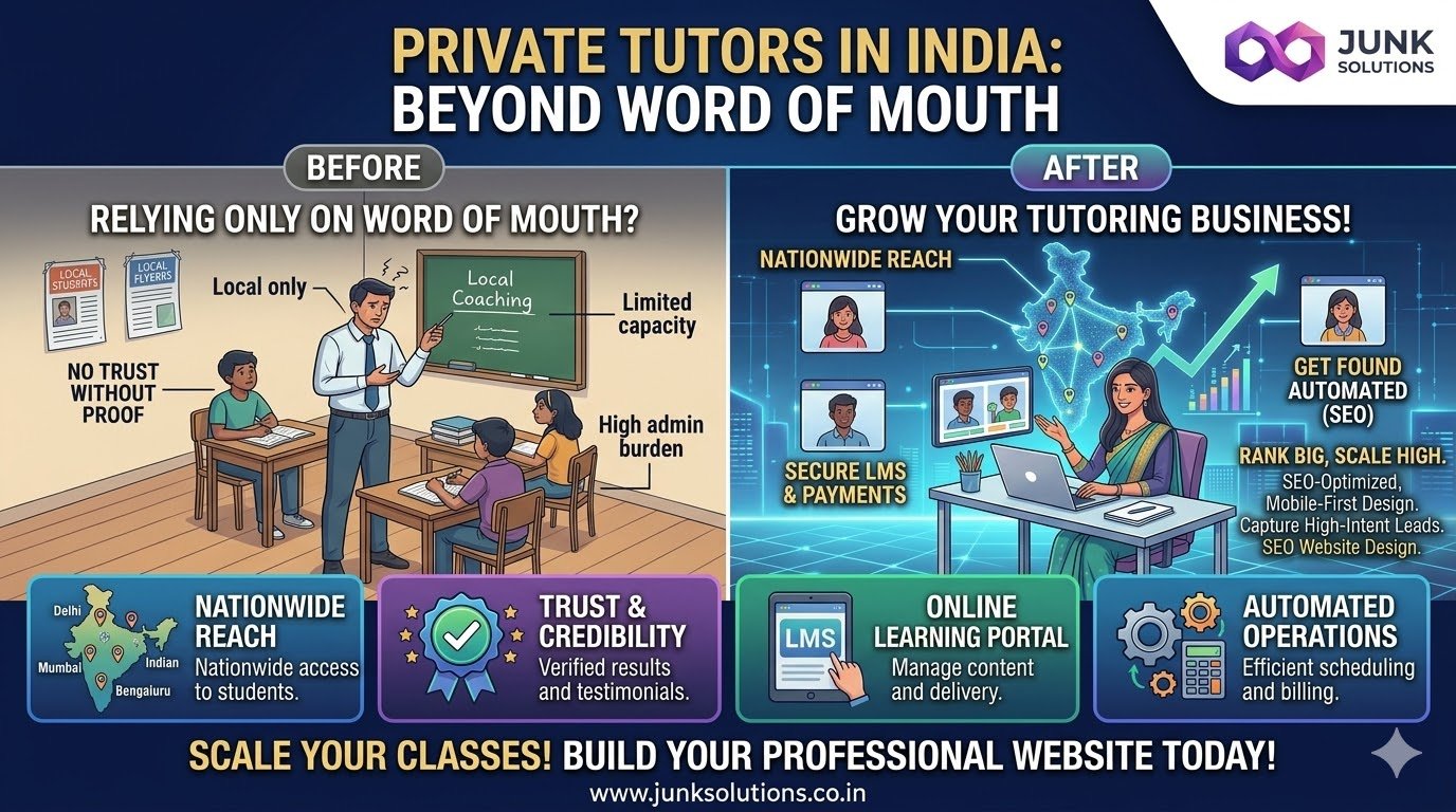 Why Private Tutors in India Should Stop Relying Only on Word of Mouth