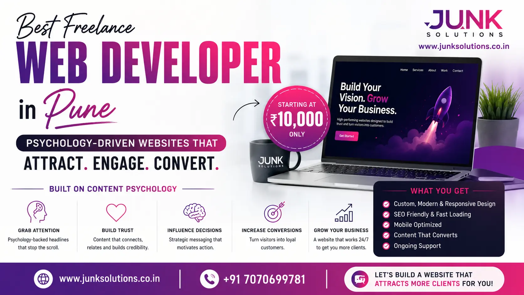 Best Freelance Web Developer in Pune