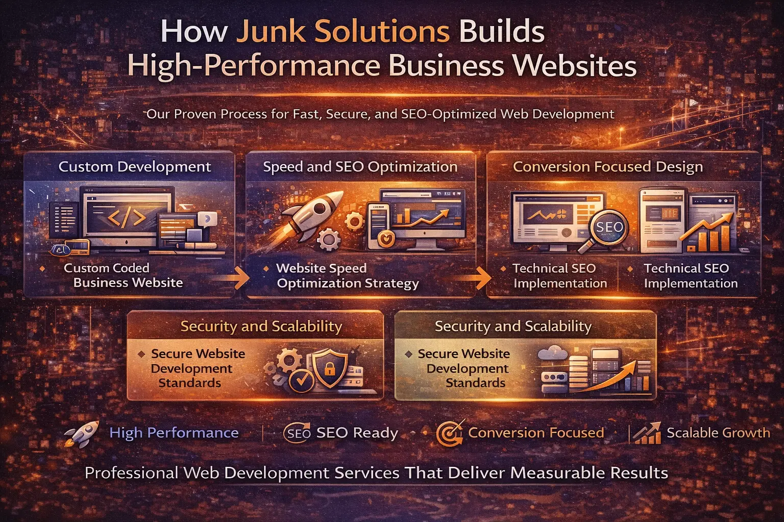 How Junk Solutions Builds High-Performance Business Websites