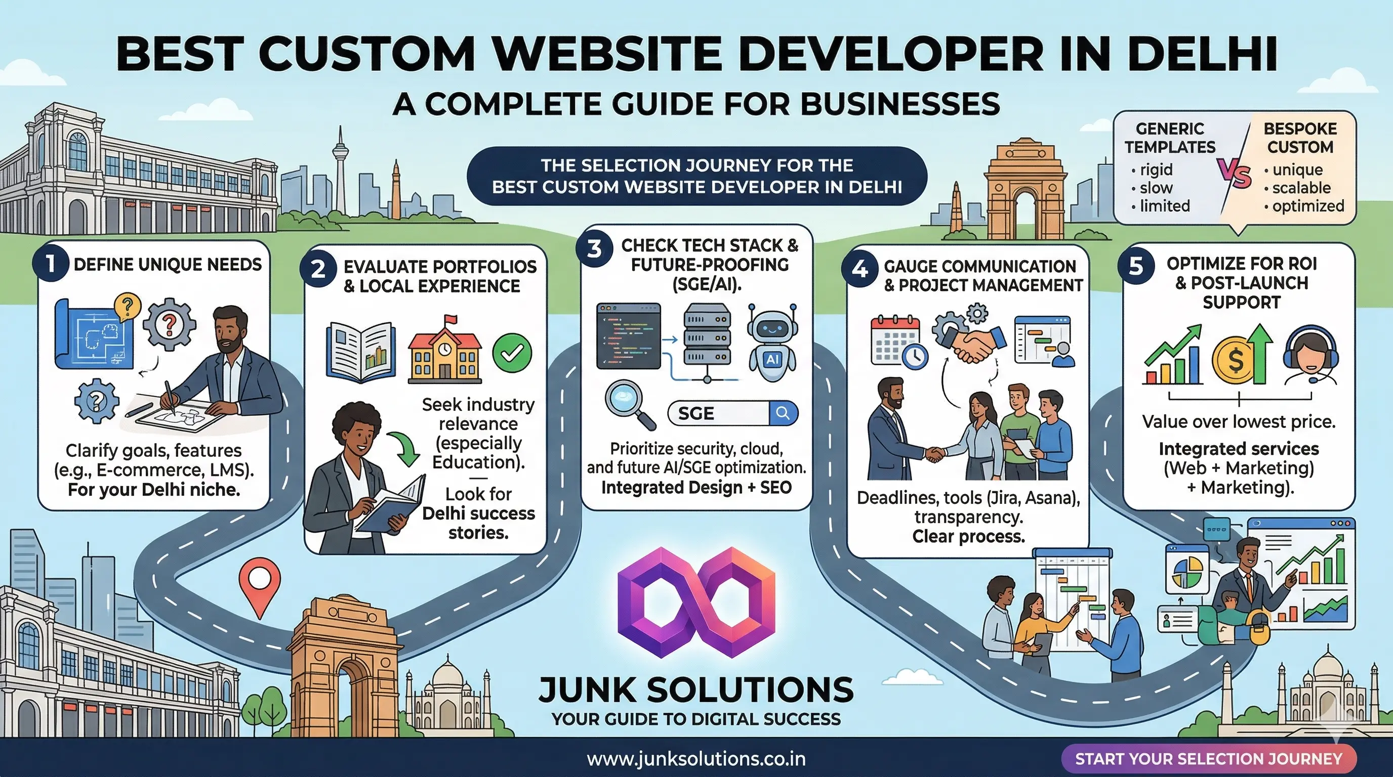 Best Custom Website Developer in Delhi | A Complete Guide for Businesses