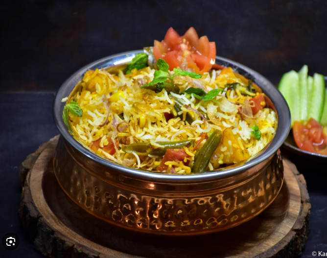 Veg Hyderabadi Biryani